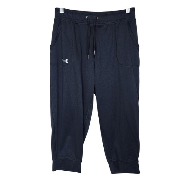 Under Armour Small Black Capri Pants - Picture 1 of 4